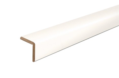 FN Neuhofer Winkelleiste GL FOFA606 Ultra-Weiß 2400x28x28 mm