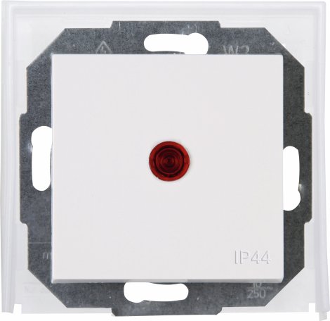 KOPP UP-Wechsel-Kontrollschalter Athenis IP44 Weiß