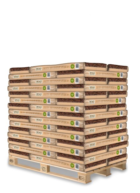 EMPFINGER Lärchen-Kiefernrindendekor 10-40 mm Palette 50 l/45 Stk. inkl. Lieferung