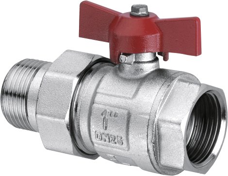 CORNAT Kugelhahn mit Verschraubung 1" AG-1 IG