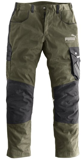PUMA Arbeitshose Champ Oliv/Carbon 48