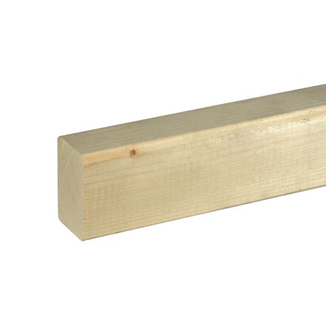 FN Neuhofer Rahmenholz Fichte/Kiefer gerundet 2400x70x45 mm