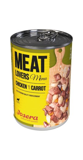 JOSERA DOG Hundenassfutter Chicken und Karrotte 400 g