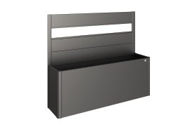 BIOHORT Sichtschutz DaVinci® + AC-GL, dunkelgrau-metallic