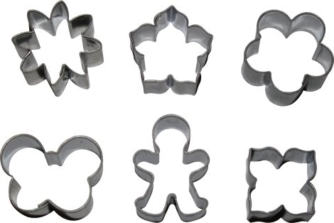 Garnierausstecher Midi 6-tlg. 15-30 mm