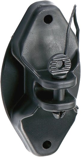 Isolator Pinlock, schwarz 25 Stk.