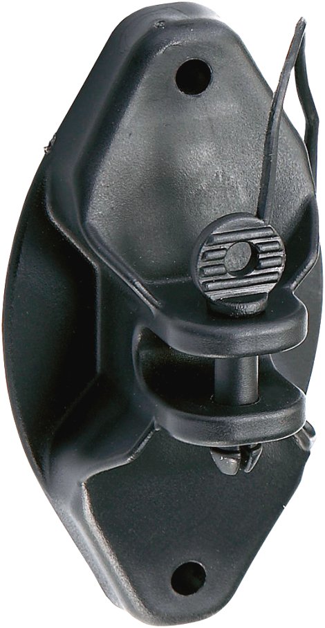 Isolator Pinlock, schwarz 25 Stk.