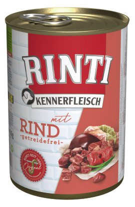 RINTI Hundenassfutter Kennerfleisch Rind 400 g