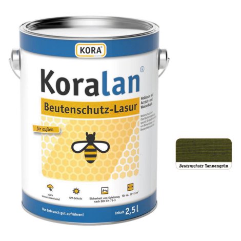 WACHS HÖDL Beutenschutzlasur Koralan Tannengrün 750 ml