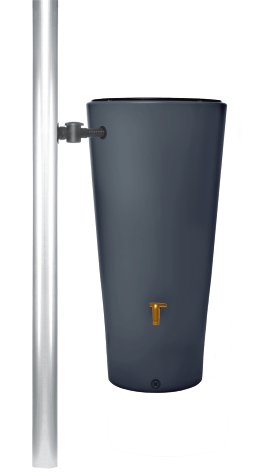 GARANTIA Regensammler Speedy Grau mit Filtereinsatz DN 70-100 mm