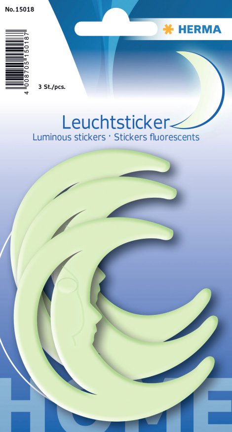 HERMA Leuchtsticker Mond 3 Stk.