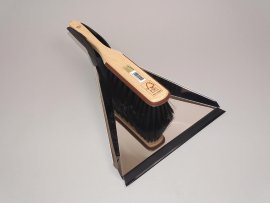 Kehr-Set Dreiecksschaufel Edelstahl + Handfeger