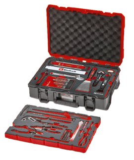 EINHELL Werkzeugkoffer E-Case Renovierung 78-tlg.