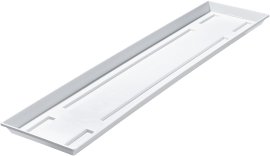 GELI Untersetzer Blumenkasten breit Weiß 80 cm