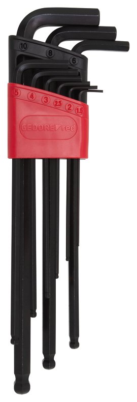 GEDORE Winkelschraubendreher-Satz 9-tlg. 1,5-10 mm