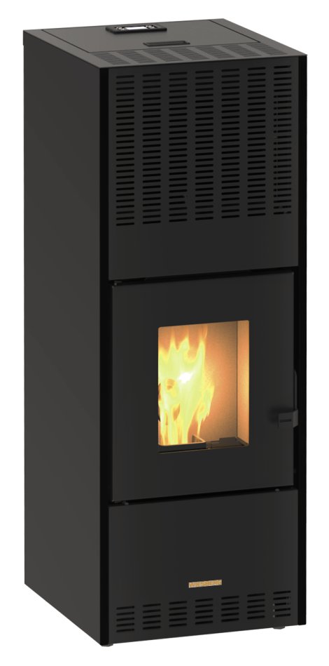 BLAZE Pelletofen Leo Schwarz