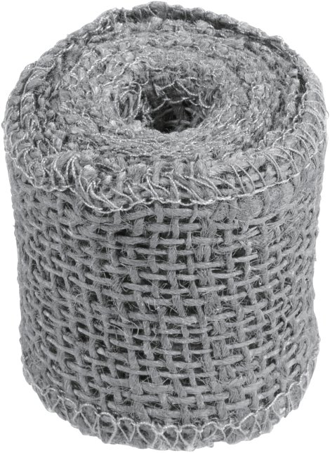 WINDHAGER Jute-Dekoband ÖKO 6x3 m, grau