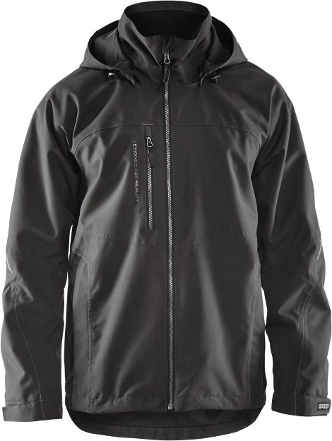 BLÅKLÄDER Softshell Jacke dunkelgrau/schwarz XL