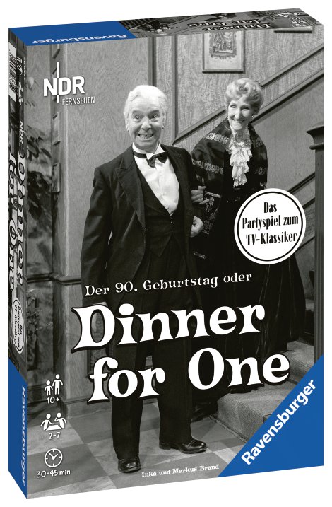 RAVENSBURGER Spiel Der 90. Geburtstag oder Dinner for One
