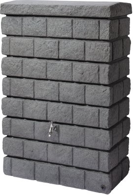 SCHÜTTER Wandtank Rocky Jr Dark Granit 300 l