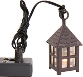 Kunststofflaterne Weiß 3 cm