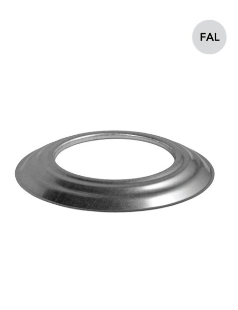 BERTRAMS Rosette feueraluminiert ø 100 mm