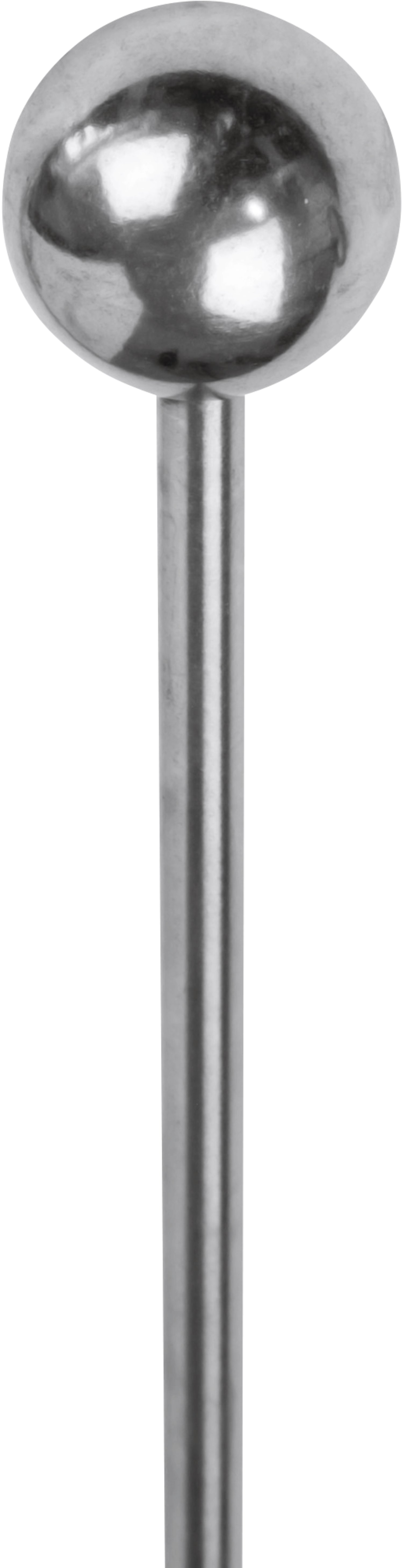 WINDHAGER Pflanzstab Kugel - gerade, silber