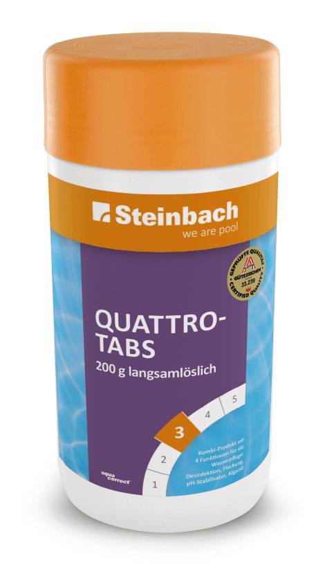 STEINBACH Quattrotabs 200 g langsamlöslich 1 kg