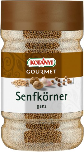 KOTÁNYI Senfkörner Hellgelb 970 g/Dose