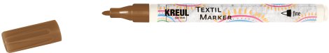 KREUL Stoffmalstift Texi Mäx fine Braun