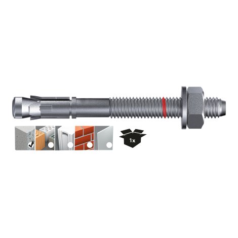 TOX Bolzenanker S-Fix Plus M12x140/48+63 mm