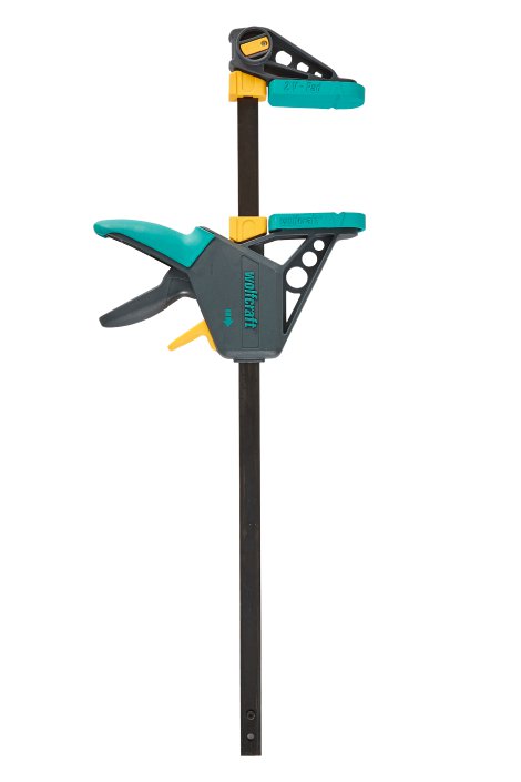 WOLFCRAFT Einhandzwinge Pro L 450 mm