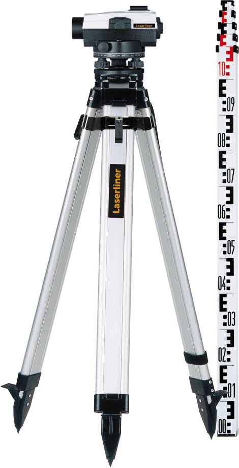 Laserliner Optisches Nivellierinstument Set Autom.Nivellier 32 Plus Set