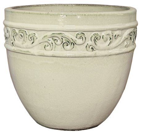 Pflanztopf Chester Creme ⌀ 30x27 cm