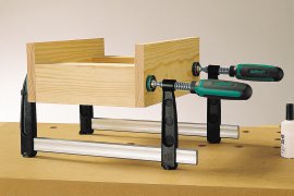 WOLFCRAFT Schraubzwinge Pro 240