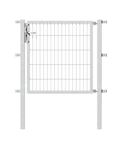 ALBERTS Stabgitter Einzeltor Anthrazit verzinkt 1000x1000 mm