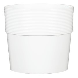 SCHEURICH Übertopf Groove Serie 224 Bianco