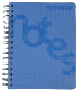 DONAU Collageblock A5 kariert Blau 140 Blatt