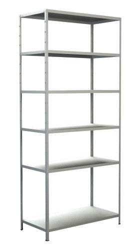 SCHULTE REGALWELT Grundregal 6 Böden Weiß