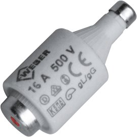 KOPP DIAZED-Sicherungseinsatz 16 A, 5 Stk.