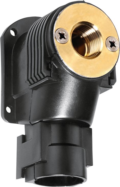 CORNAT S-Anschlussdose einfach 1/2" IG 3/4" AG