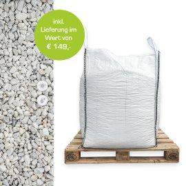 CASAFINO Marmorkiesel weiß 7-15mm 1000kg Big Bag