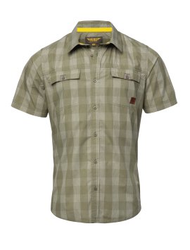 Herren Hemd Ka Chek Olive XXL