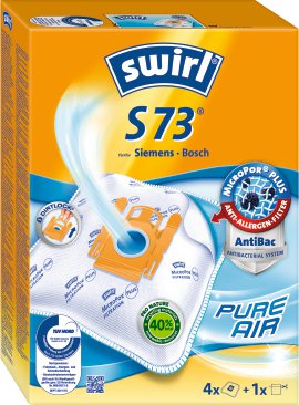 Swirl Staubbeutel S73, 4 Stück
