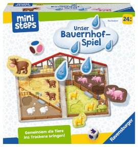 RAVENSBURGER Ministeps Unser Bauernhof-Spiel