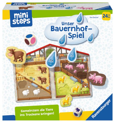 RAVENSBURGER Ministeps Unser Bauernhof-Spiel