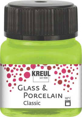 KREUL Malfarbe Glass & Porcelain Classic Maigrün 20 ml