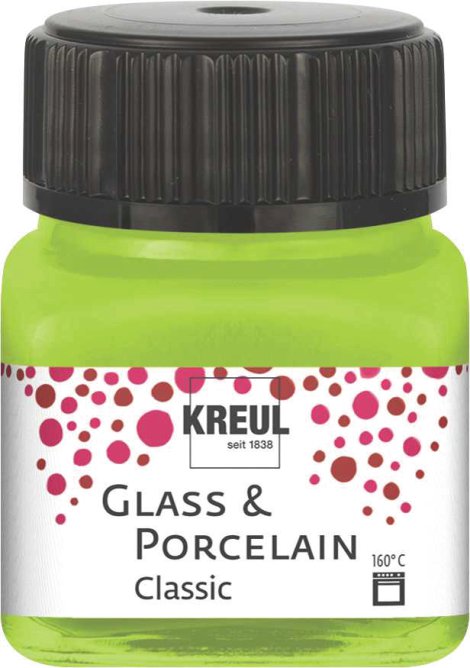 KREUL Malfarbe Glass & Porcelain Classic Maigrün 20 ml