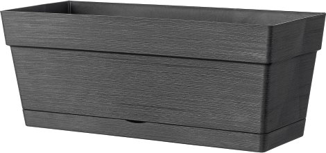 DEROMA Pflanzkasten Save Anthrazit 28 cm