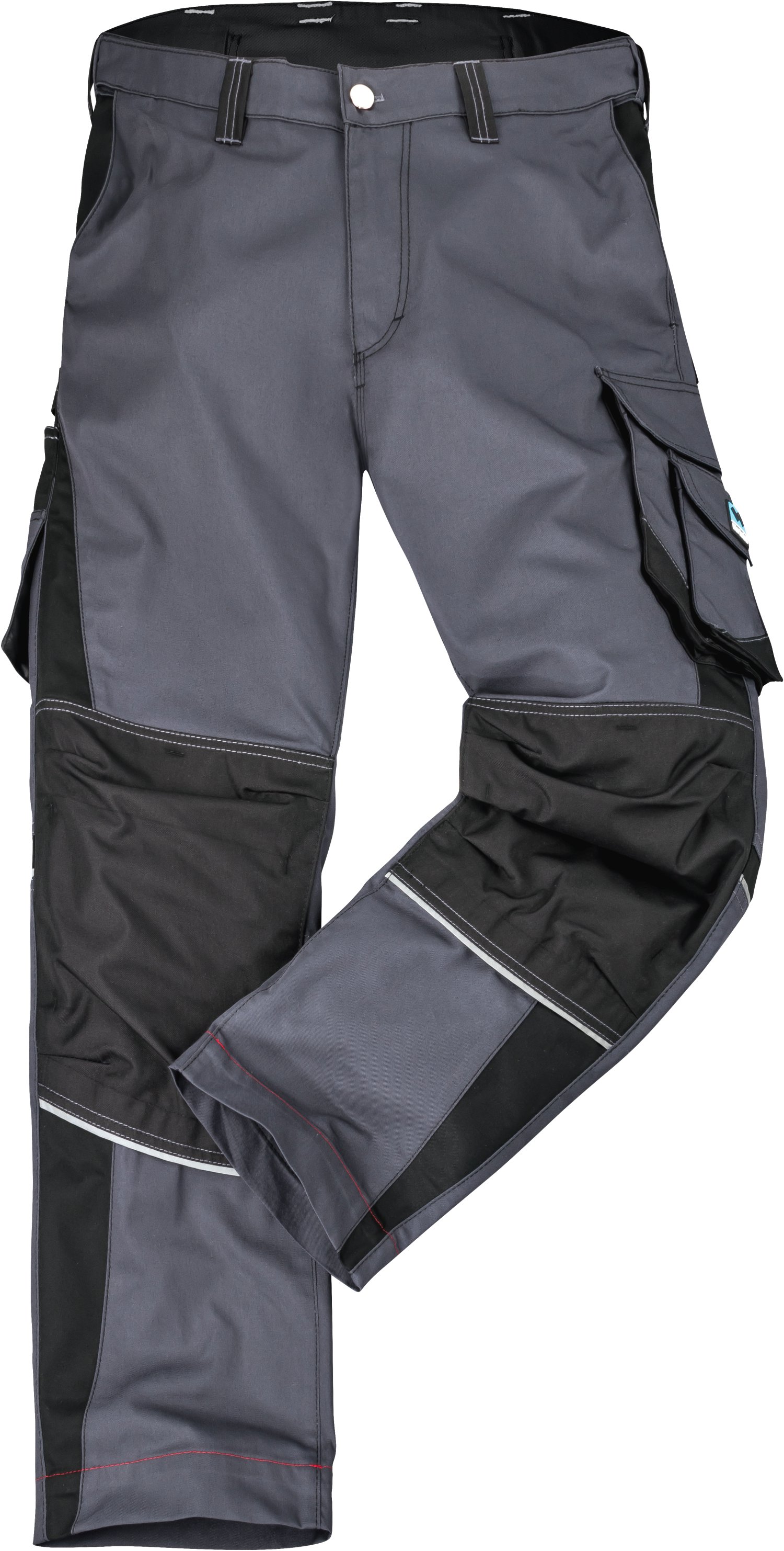 WERKSTOFF Herren Bundhose Profi Grau/Schwarz 58